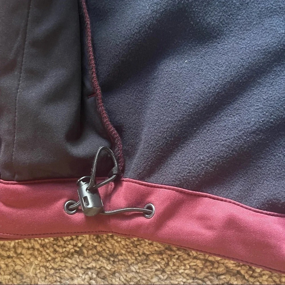 Callaway Weather Series Mens Full Zip Jacket for Men in Burgundy - Picture 11 of 16